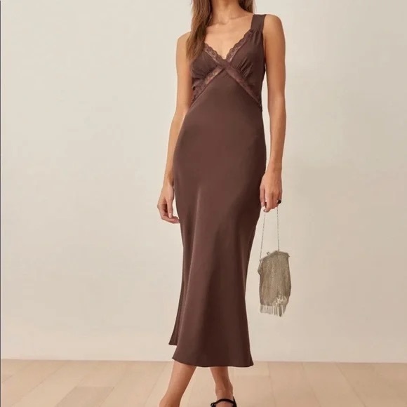 Reformation Provence Silk Dress - Picture 4 of 4